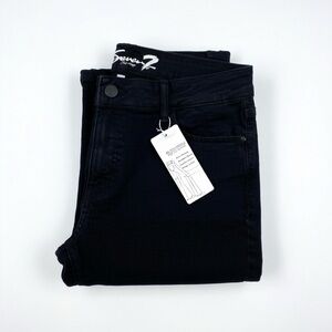 Seven7 (Sevens) Bombshell High Rise Bootcut Jeans in classic black. Size 18